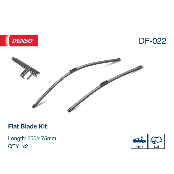 Valytuvai Denso FlatBlades 650/475mm Valytuvai Denso FlatBlades 650/475mm