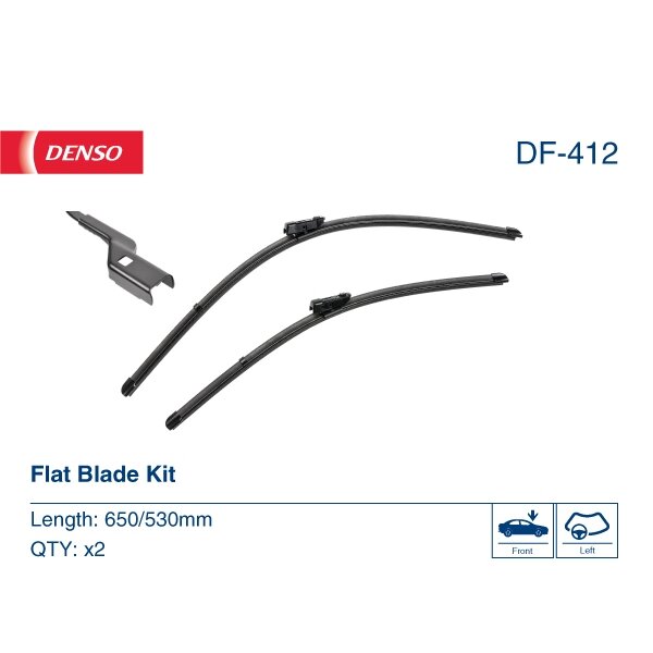 Valytuvai Denso FlatBlades 650/530mm Valytuvai Denso FlatBlades 650/530mm