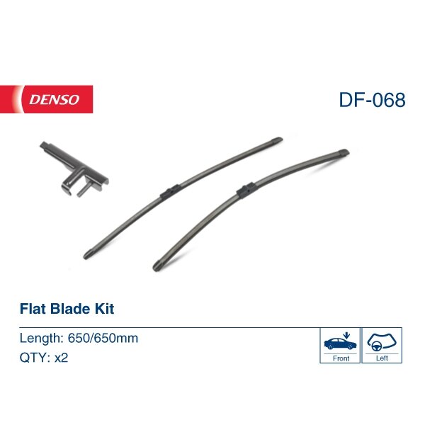 Valytuvai Denso FlatBlades 650/650mm Valytuvai Denso FlatBlades 650/650mm