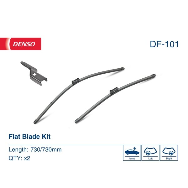 Valytuvai Denso FlatBlades 730/730mm Valytuvai Denso FlatBlades 730/730mm