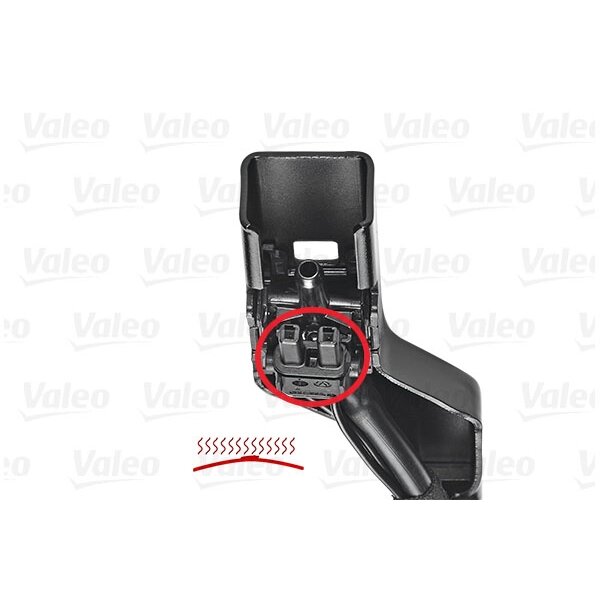 Valytuvai Valeo Silencio Aquablade 650/480mm 1 Valytuvai Valeo Silencio Aquablade 650/480mm 1