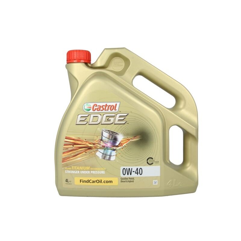 Variklinė alyva Castrol Edge 0W40, 4L Variklinė alyva Castrol Edge 0W40, 4L