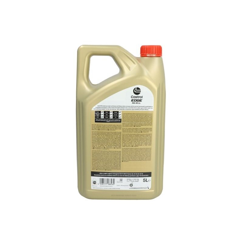 Variklinė alyva Castrol Edge 5W30 LL, 5L 1 Variklinė alyva Castrol Edge 5W30 LL, 5L 1