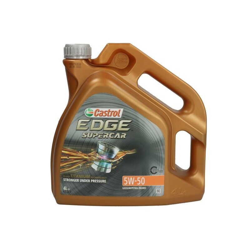 Variklinė alyva Castrol Edge 5W50 SUPERCAR, 4L