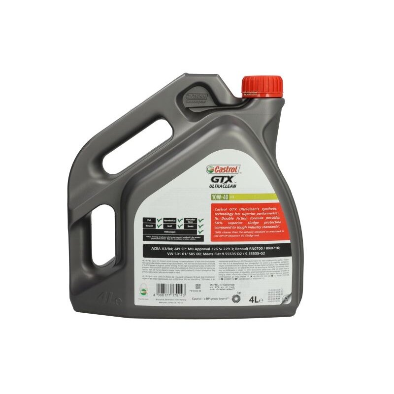 Variklinė alyva Castrol GTX 10W40 A/B, 4L 1 Variklinė alyva Castrol GTX 10W40 A/B, 4L 1