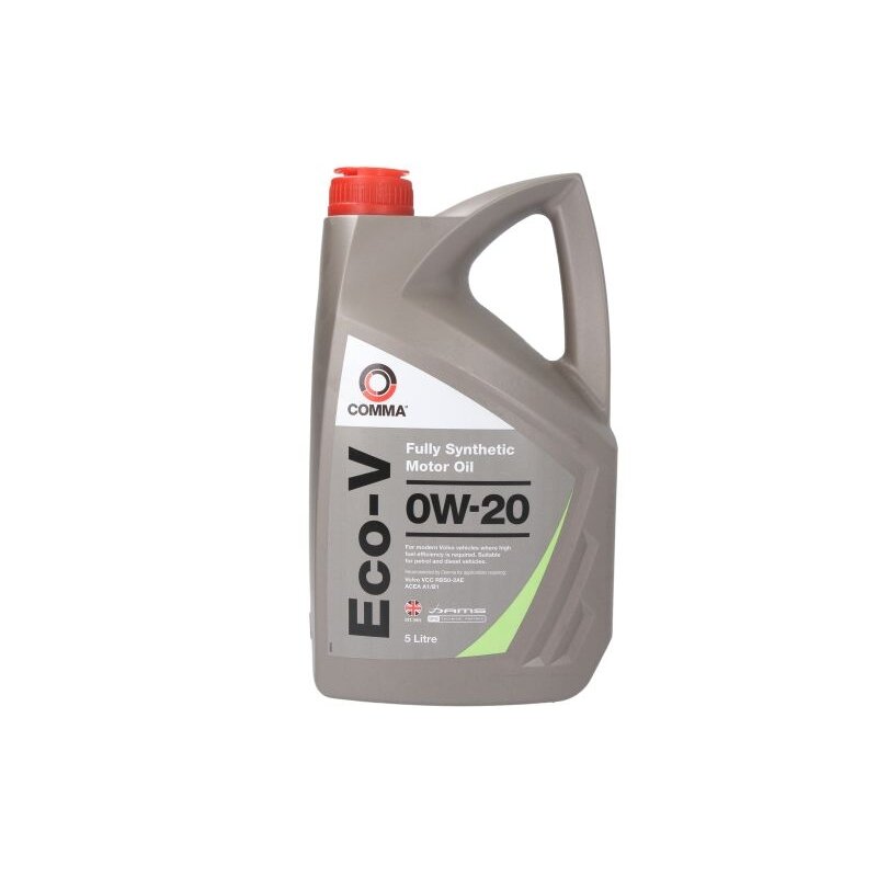 Variklio alyva Comma ECO-V 0W20, 5L Variklio alyva Comma ECO-V 0W20, 5L