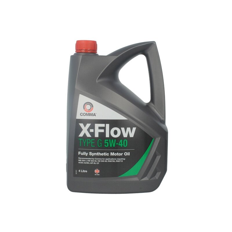 Variklio alyva Comma X-FLOW G 5W40 SYNT., 4L