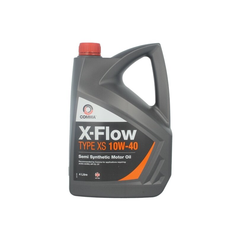 Variklio alyva Comma X-FLOW XS 10W40 SEMI., 4L