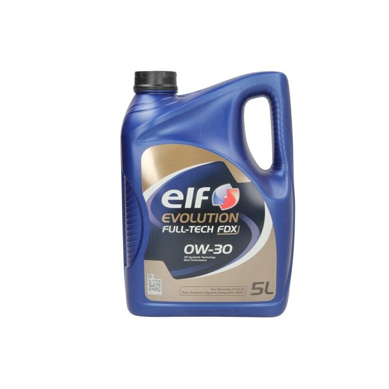 Variklio alyva ELF Evolution Fulltech FDX 0W30, 5L Variklio alyva ELF Evolution Fulltech FDX 0W30, 5L