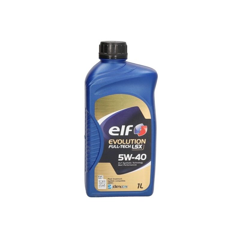 Variklio alyva ELF Evolution Fulltech LSX 5W40, 1L Variklio alyva ELF Evolution Fulltech LSX 5W40, 1L