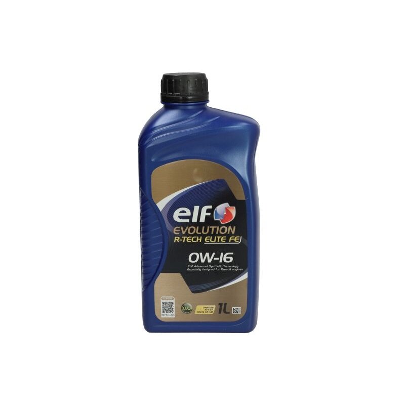 Variklio alyva ELF Evolution R-TECH ELITE 0W16, 1L Variklio alyva ELF Evolution R-TECH ELITE 0W16, 1L