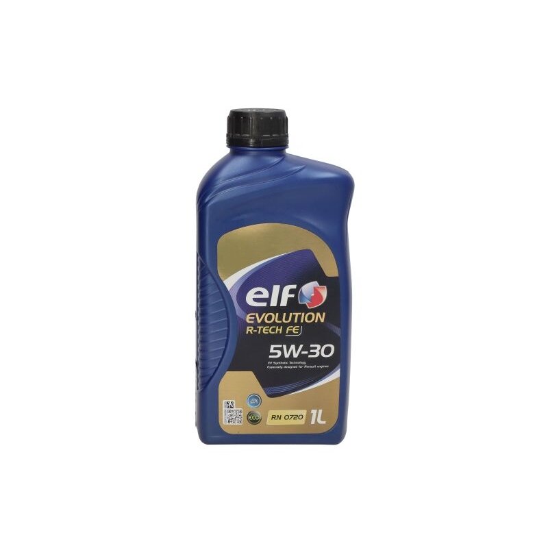 Variklio alyva ELF Evolution R-TECH FE 5W30, 1L Variklio alyva ELF Evolution R-TECH FE 5W30, 1L
