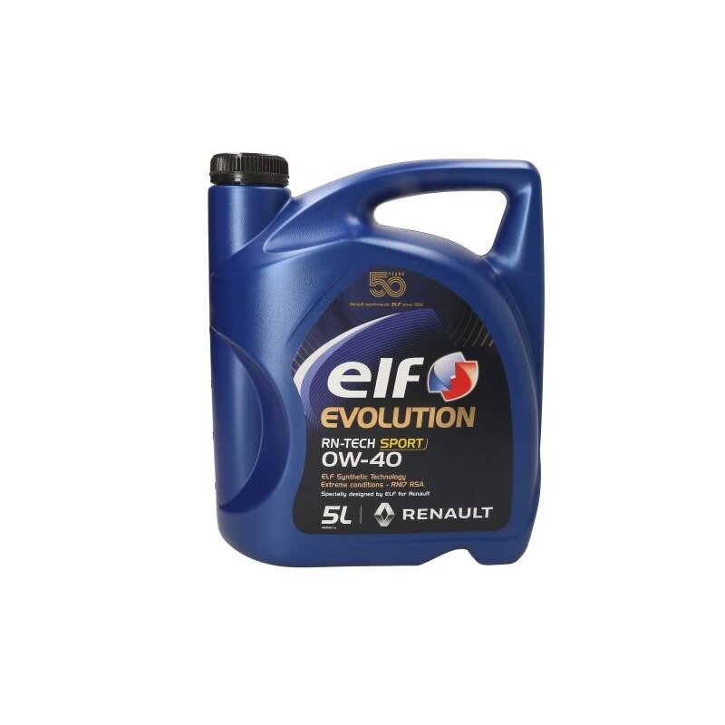 Variklio alyva ELF Evolution R-TECH SPORT 0W40, 5L Variklio alyva ELF Evolution R-TECH SPORT 0W40, 5L