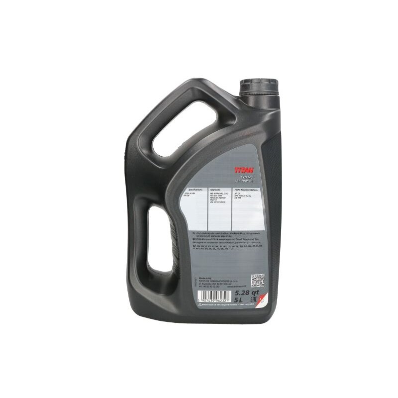 Variklio alyva Fuchs Titan SYN MC 10W40, 5L 1