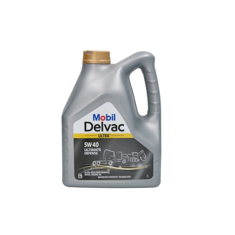 Variklio alyva Mobil Delvac U 5W40 U.DEF, 4L Variklio alyva Mobil Delvac U 5W40 U.DEF, 4L