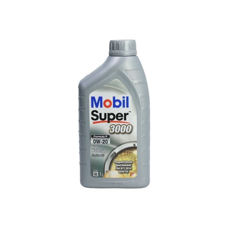 Variklio alyva Mobil Super 3000 F-P 0W20, 1L Variklio alyva Mobil Super 3000 F-P 0W20, 1L
