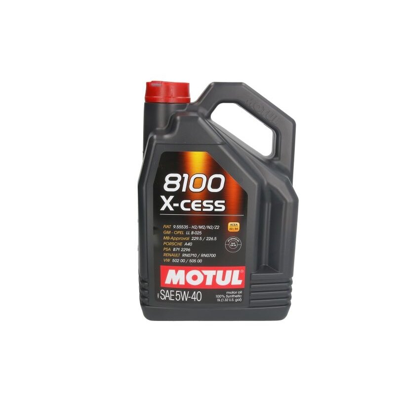 Variklio alyva Motul 8100 X-CESS 5W40, 5L