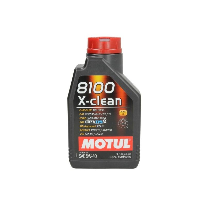 Variklio alyva Motul 8100 X-CLEAN 5W40 C3, 1L