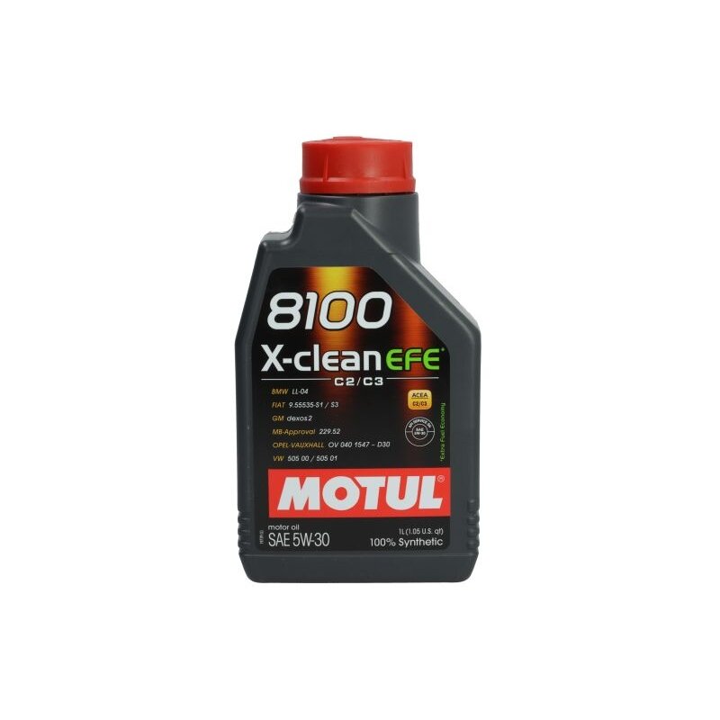 Variklio alyva Motul 8100 X-CLEAN EFE 5W30, 1L Variklio alyva Motul 8100 X-CLEAN EFE 5W30, 1L