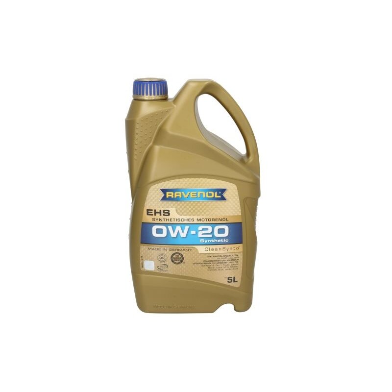 Variklio alyva Ravenol EHS SAE 0W20, 5L Variklio alyva Ravenol EHS SAE 0W20, 5L