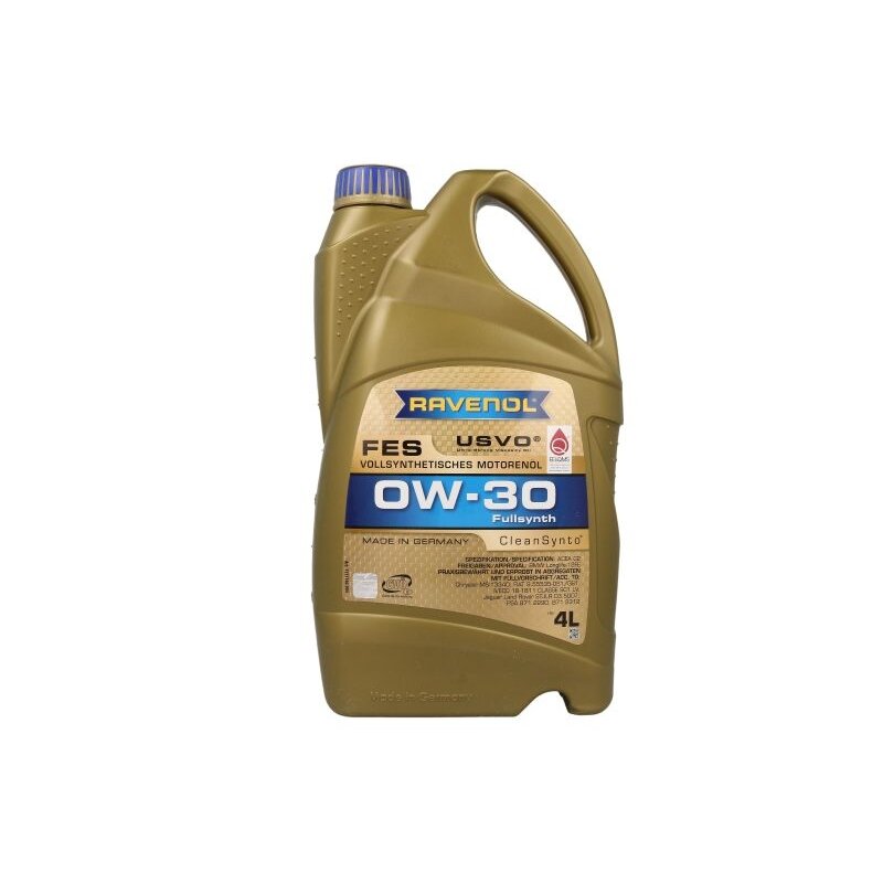 Variklio alyva Ravenol FES SAE 0W30, 4L Variklio alyva Ravenol FES SAE 0W30, 4L