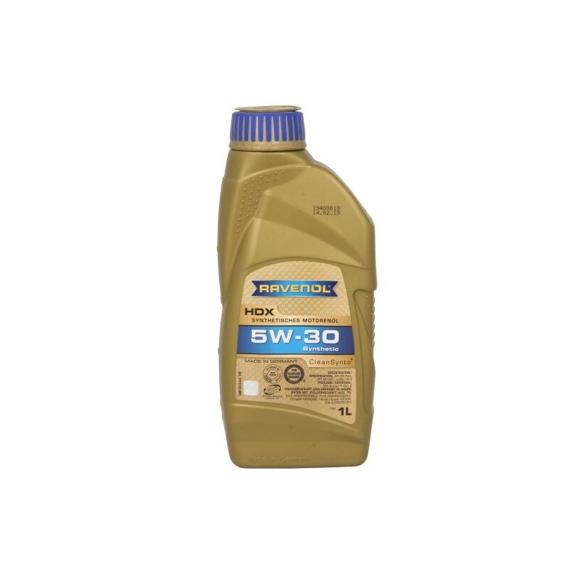 Variklio alyva Ravenol HDX SAE 5W30, 1L Variklio alyva Ravenol HDX SAE 5W30, 1L