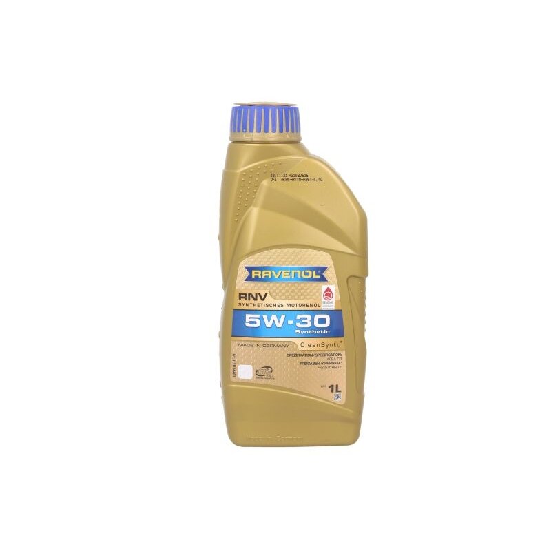 Variklio alyva Ravenol RNV 5W30, 1L Variklio alyva Ravenol RNV 5W30, 1L