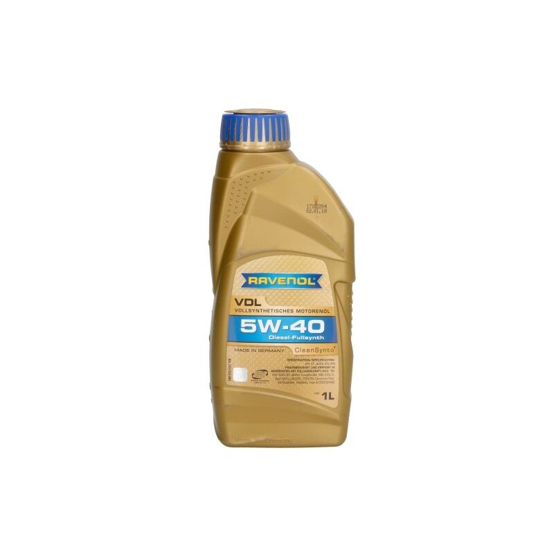 Variklio alyva Ravenol VDL SAE 5W40, 1L