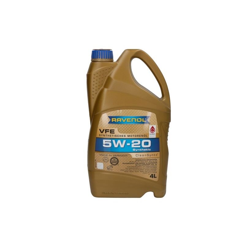 Variklio alyva Ravenol VFE SAE 5W20, 4L