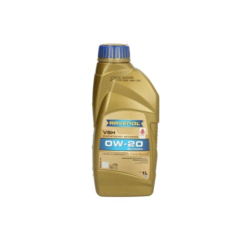 Variklio alyva Ravenol VSH 0W20, 1L