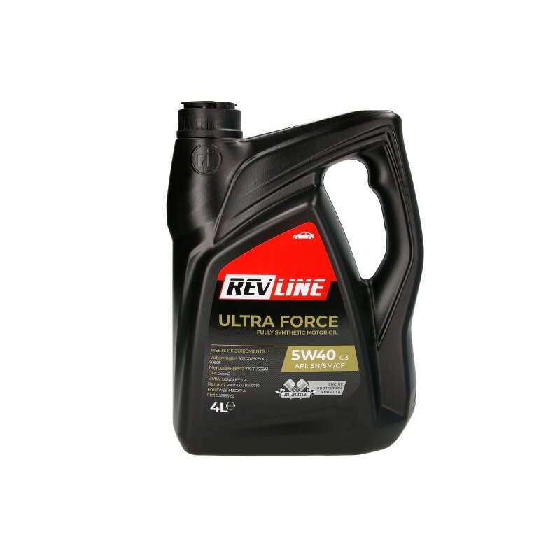 Variklio alyva Revline Ultra Force C3 5W40, 4L Variklio alyva Revline Ultra Force C3 5W40, 4L