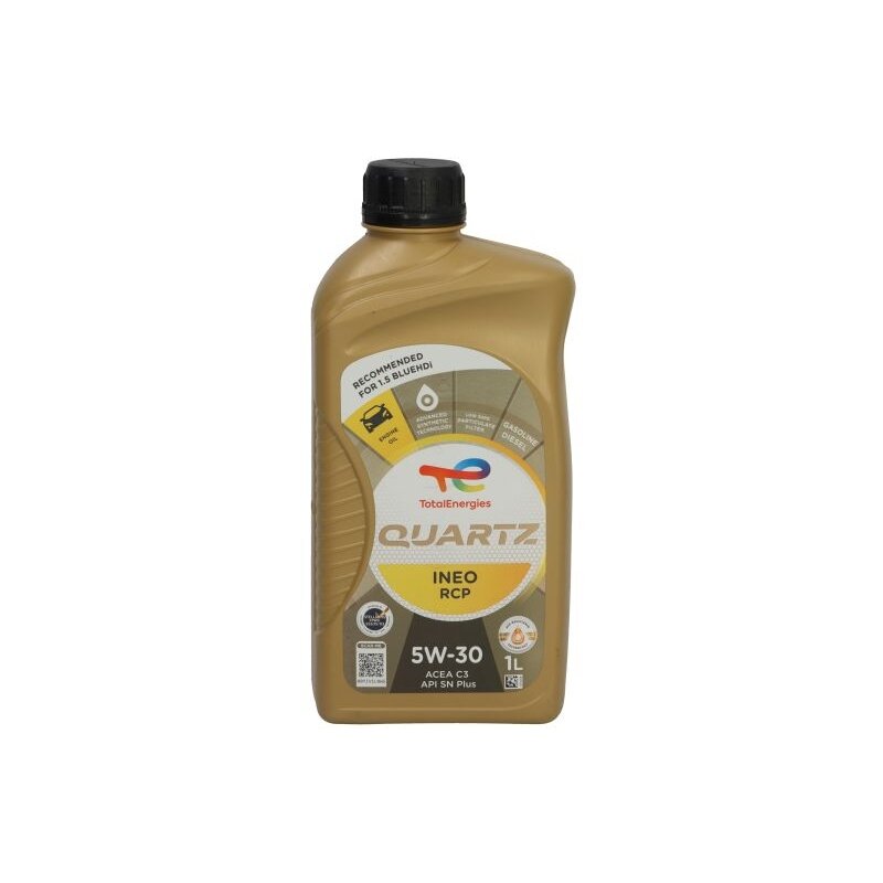 Variklio alyva Total Quartz INEO RCP 5W30, 1L Variklio alyva Total Quartz INEO RCP 5W30, 1L