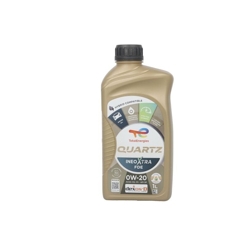 Variklio alyva Total Quartz XTRA FDE 0W20, 1L Variklio alyva Total Quartz XTRA FDE 0W20, 1L