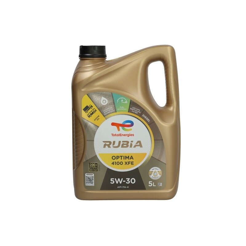 Variklio alyva Total Rubia 4100 XFE 5W30, 5L Variklio alyva Total Rubia 4100 XFE 5W30, 5L