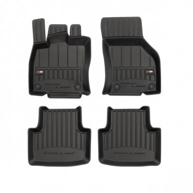 VW Passat B8 2014-2021 3D guminiai kilimėliai Frogum Proline VW Passat B8 2014-2021 3D guminiai kilimėliai Frogum Proline