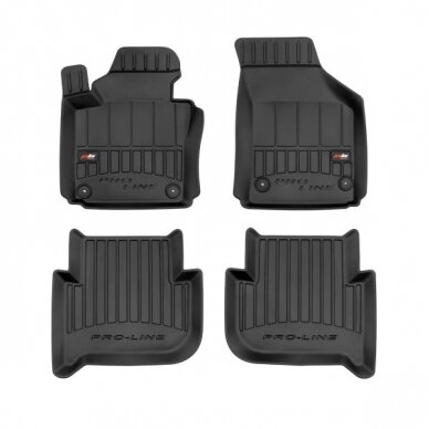 VW Touran 2003-2010 3D guminiai kilimėliai Frogum Proline VW Touran 2003-2010 3D guminiai kilimėliai Frogum Proline